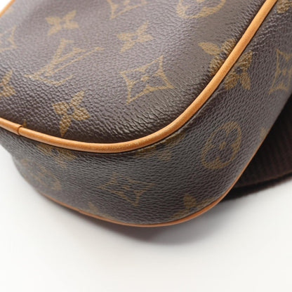 Louis Vuitton Louis Vuitton Pochette Ganju Waist Bag Body Coated Canvas Leather Monogram