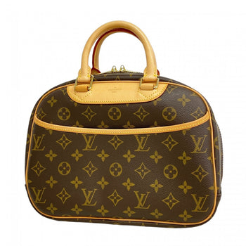 Louis Vuitton Monogram Trouville Handbag M42228 Brown