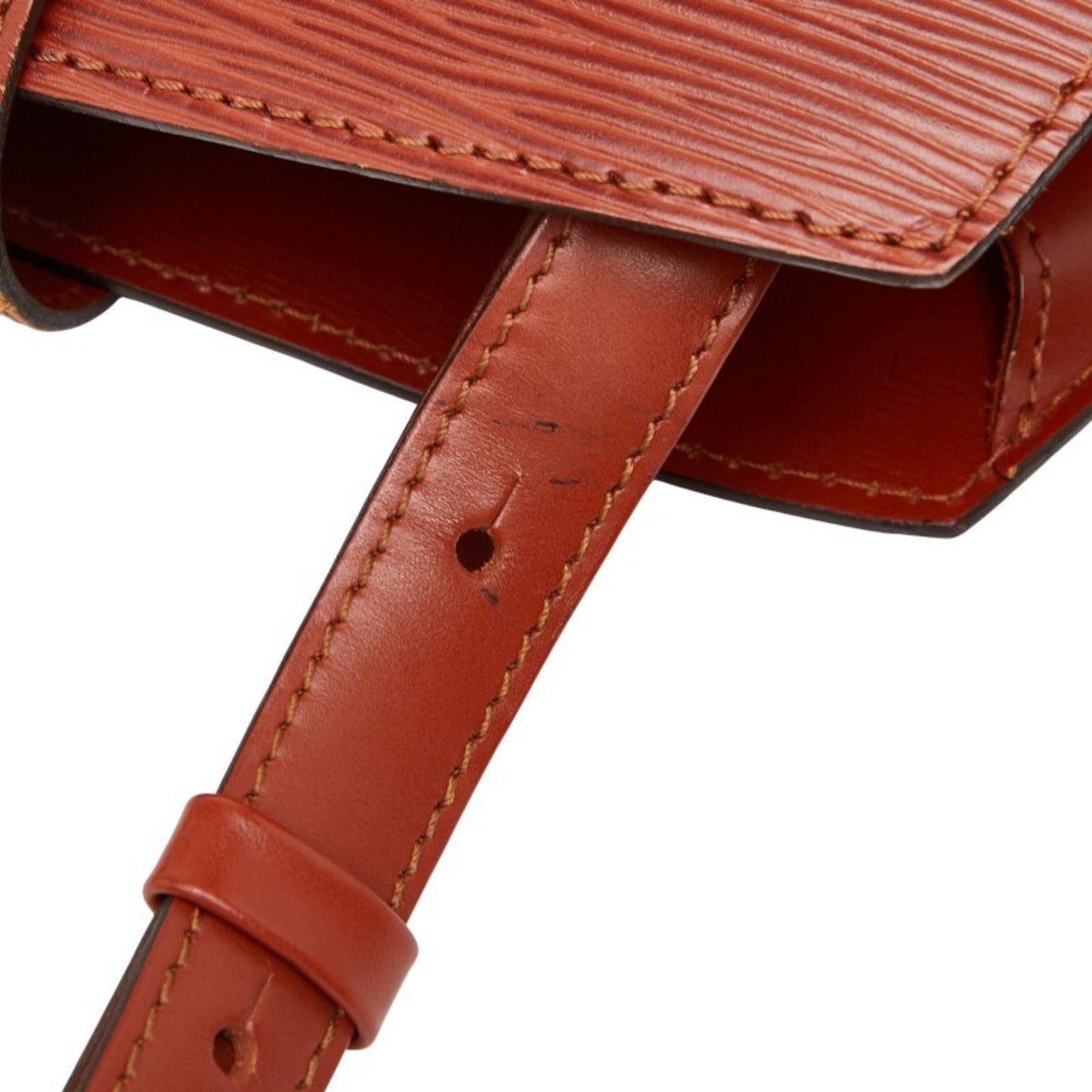 Louis Vuitton Epi Cluny One-Shoulder Bag M52253 Kenya Brown Leather