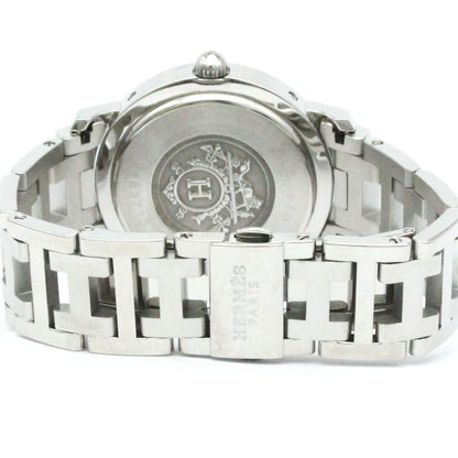 Hermes Clipper Mop Dial Steel Quartz