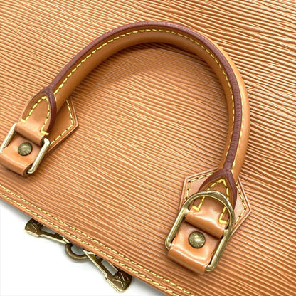 Louis Vuitton Epi Handbag M52143 Kenya Brown Mi0997
