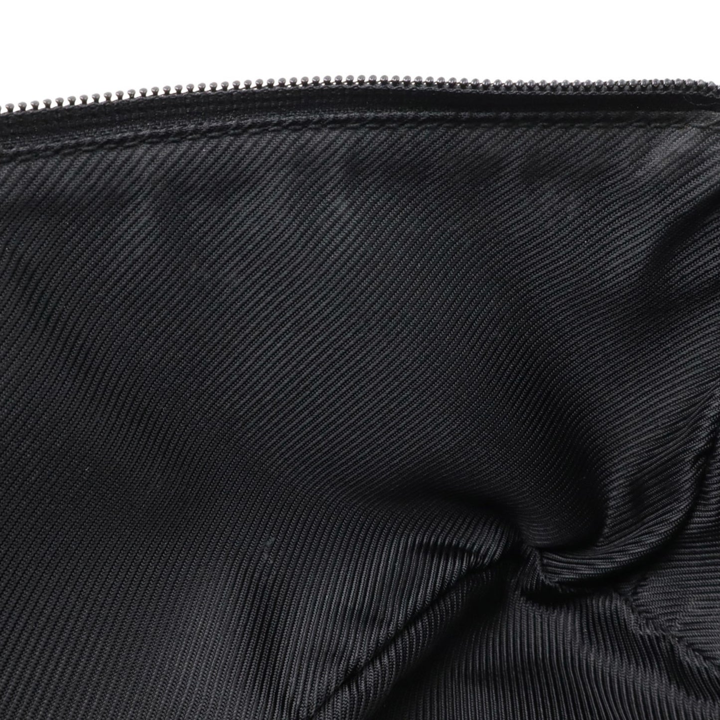 Gucci Gg Canvas Pouch/Sub-Bag/Handbag - Black 07198