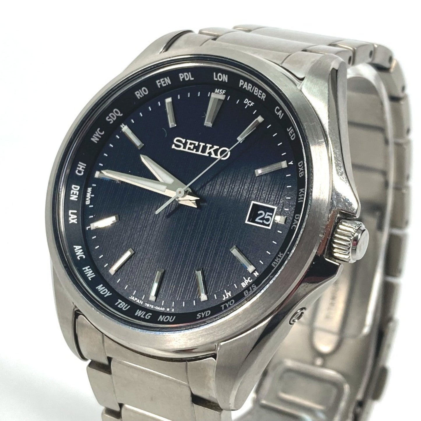 Seiko 7B75-0Aa0 Seiko Selection Date Watch