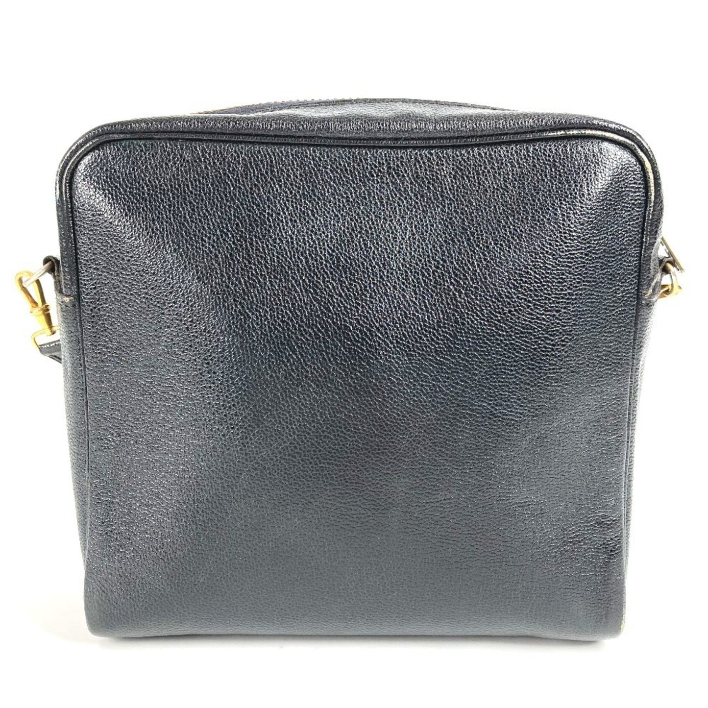 Hermes Jockey Horse Cheval Pochette Shoulder Bag In Black Leather