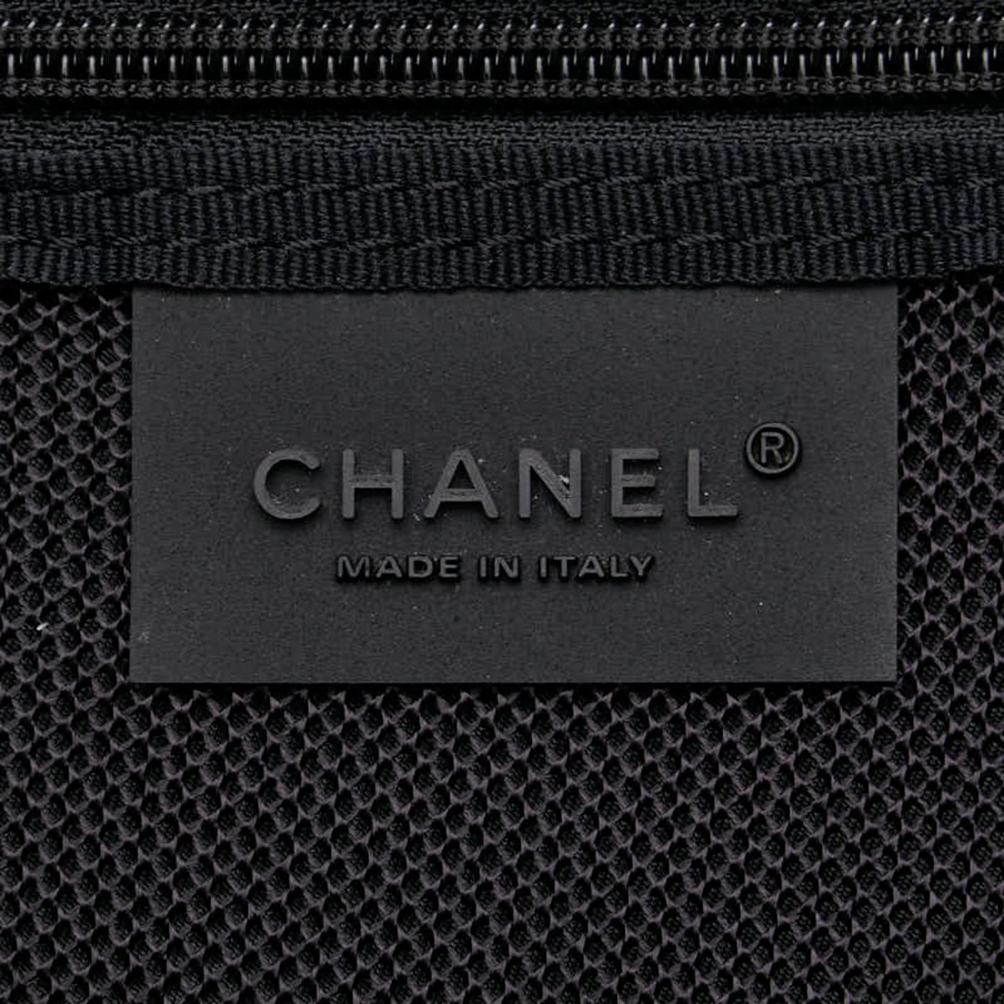 Chanel Sport Line Coco Mark Backpack In Black