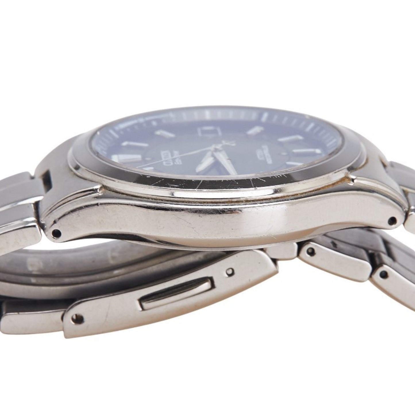 Citizen Attesa Eco-Drive Watch H110-T011331 Solar Radio-Controlled Black Dial Titanium Sapphire