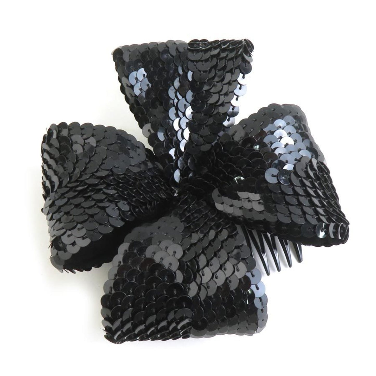 Chanel Hair Accessory Kanzashi (Semi-Perfect Hairpin) In Black