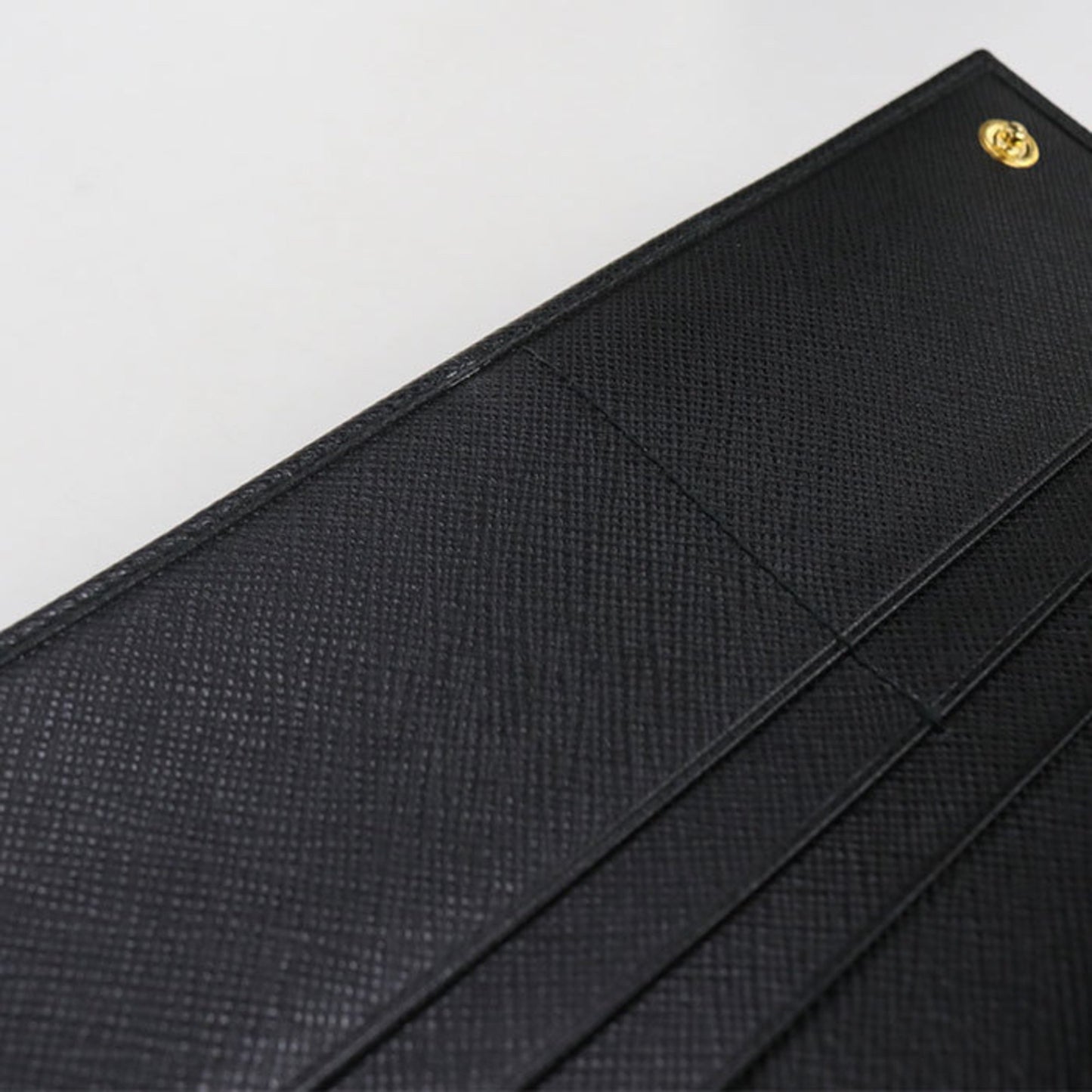 Prada Prada Saffiano Triangle Wallet