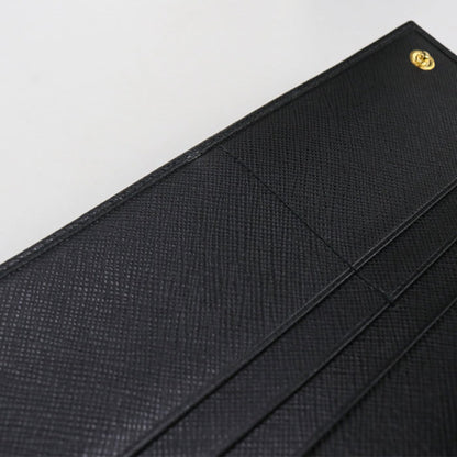 Prada Prada Saffiano Triangle Wallet