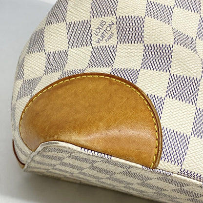 Louis Vuitton Damier Azur Hampstead Mm Tote Bag N51206 White