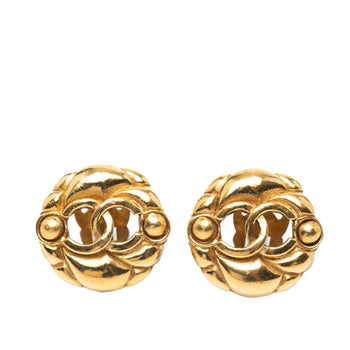 Vintage Chanel Coco Mark Earrings