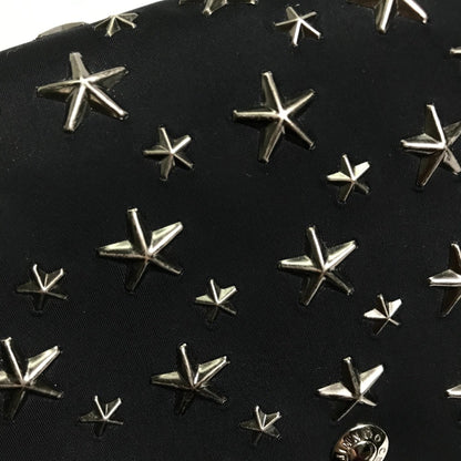Jimmy Choo Star Studs Backpack Black X White
