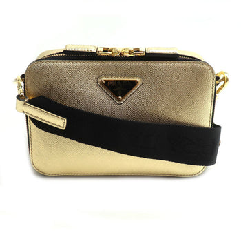 Prada Brick Saffiano Leather Shoulder Bag