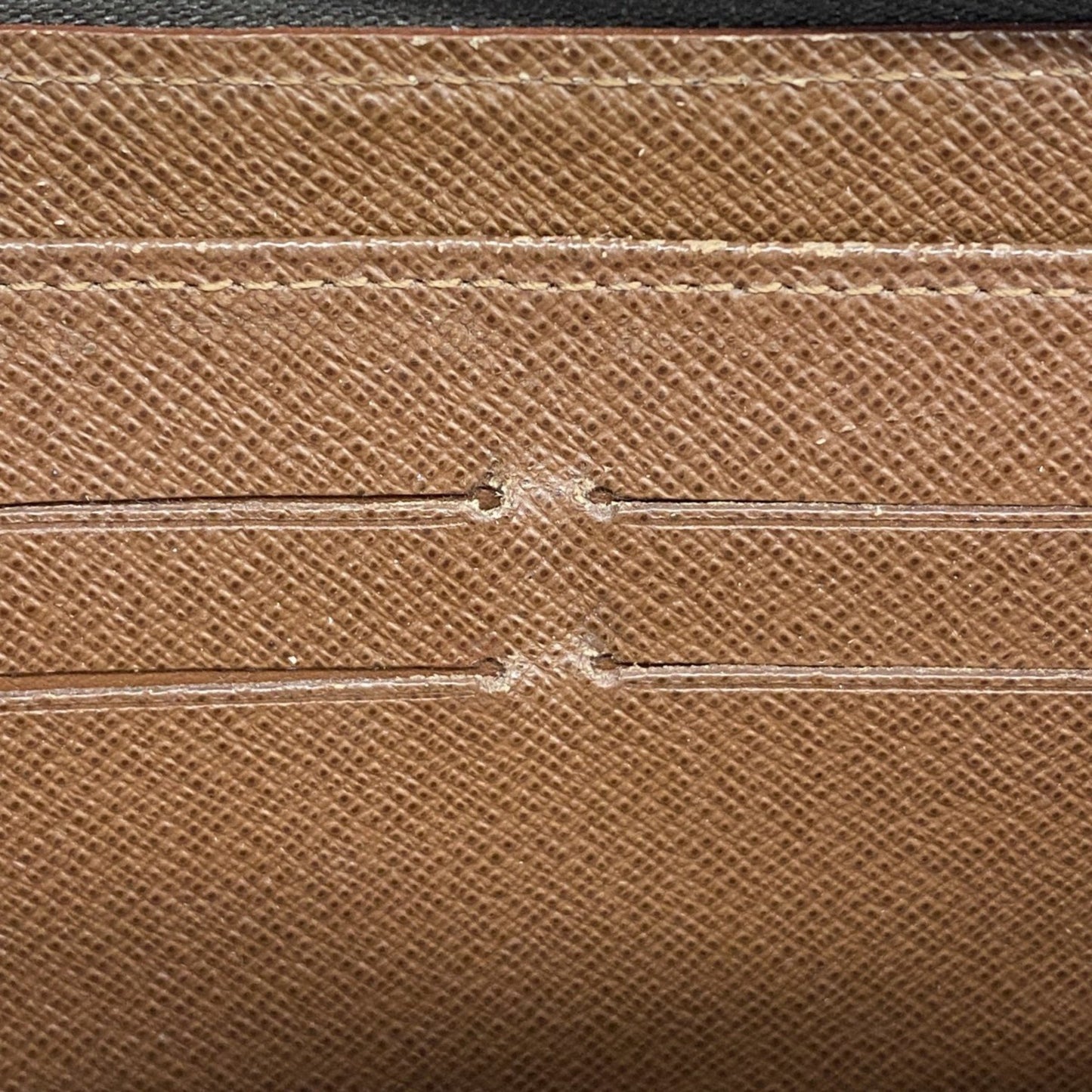 Louis Vuitton Monogram Zippy Wallet M60017 Brown