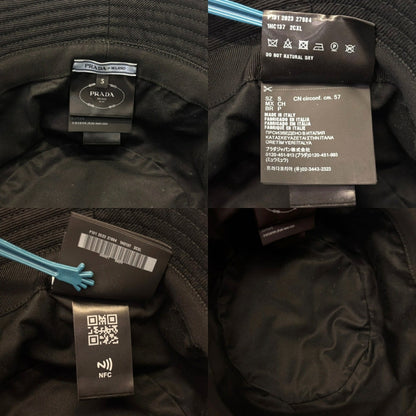 100% Prada Bucket Hat Cotton