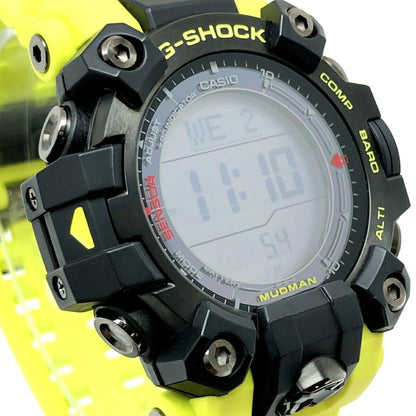 G-Shock Casio Watch Gw-9500Mry-1A9 Mudman Rescue Yellow Radio Solar Triple Sensor Direction