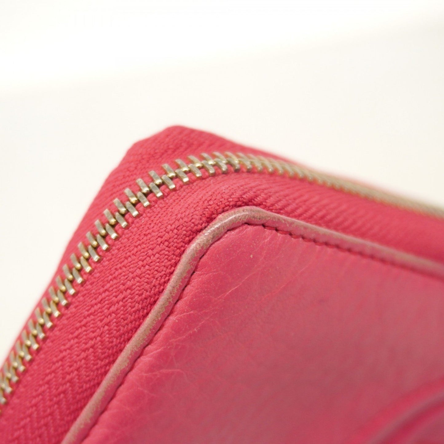 Gucci Soho Long Wallet 308280 Leather Pink