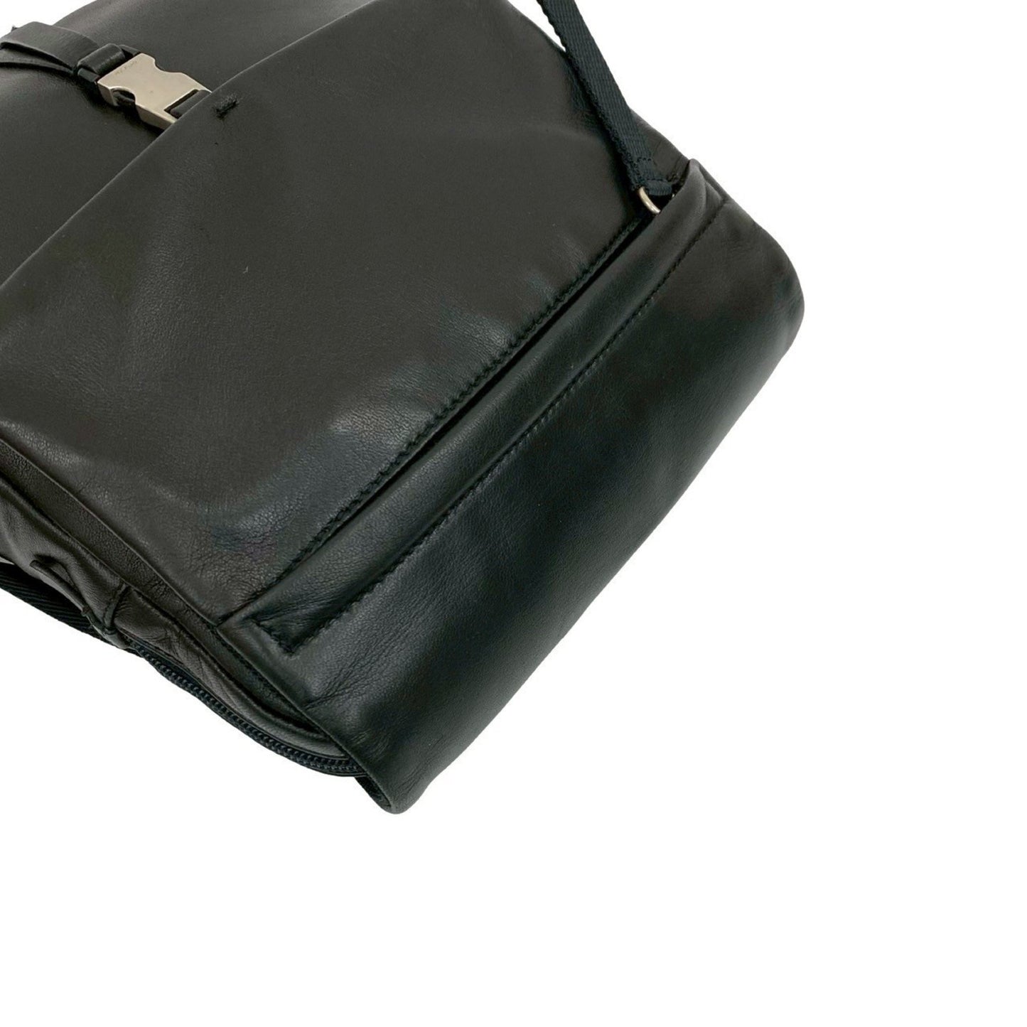 Prada Prada Genuine Nappa Leather Mini Rucksack/Daypack For Men And Women