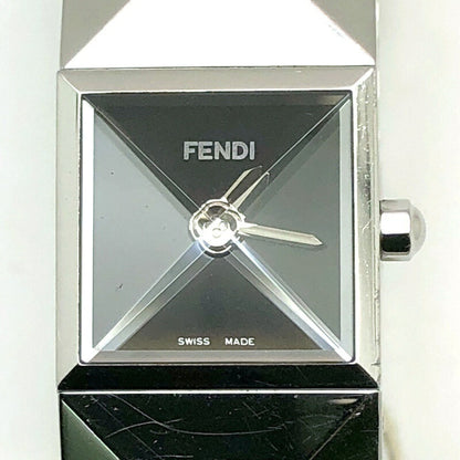 Fendi Quartz 4250L Pyramid Bangle Watch For Women