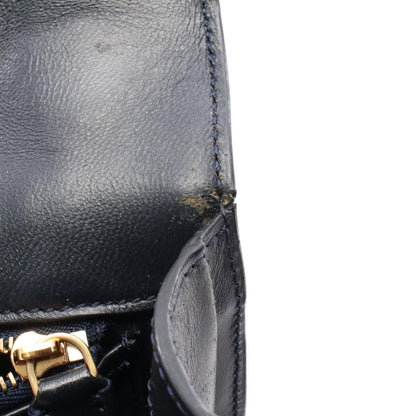 Celine Triomphe Shoulder Bag Canvas Leather