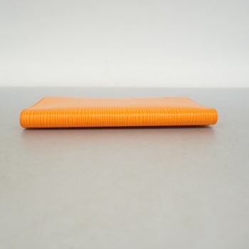 Women Louis Vuitton Epi Agenda Poche R2052H Mandarin Planner Cover for Men and