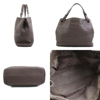 Bottega Veneta Shoulder Bag In Intrecciato Leather