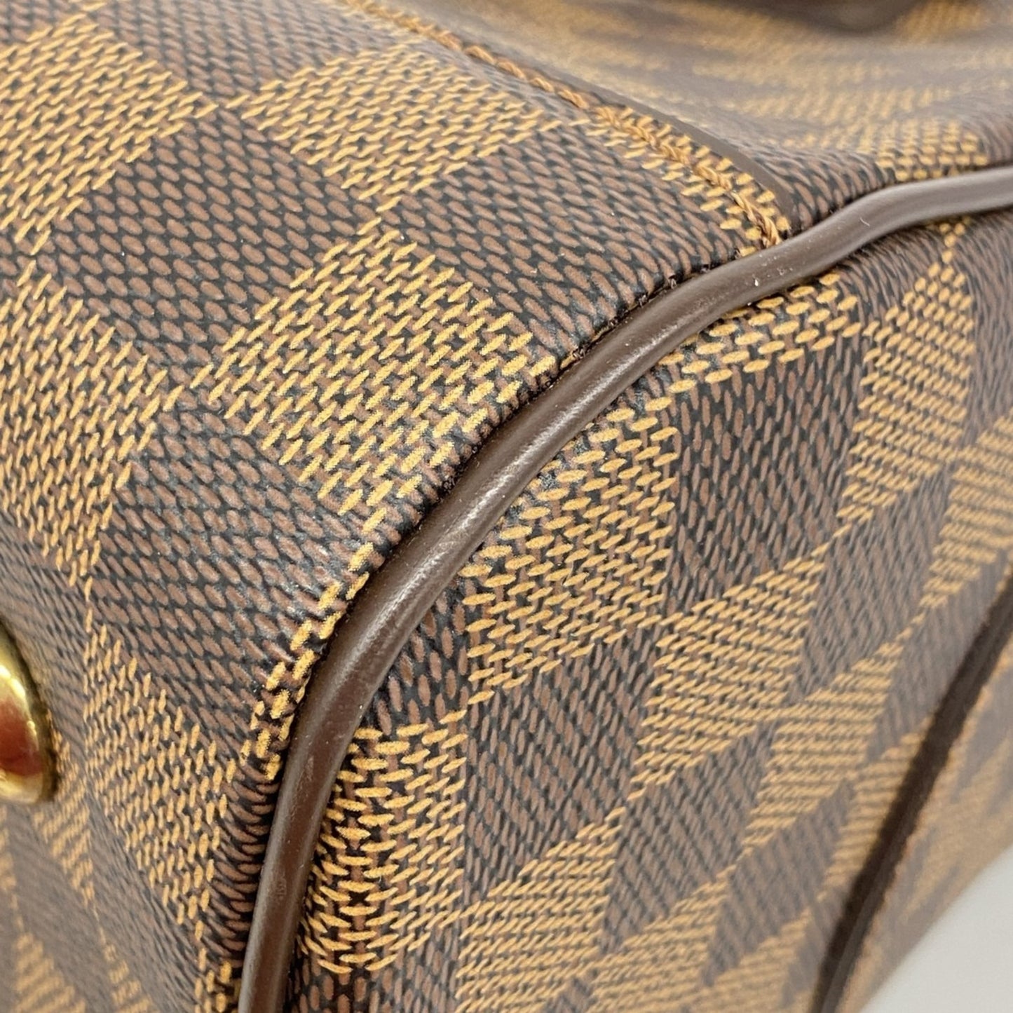 Louis Vuitton Damier Duomo Ebene Handbag N60008