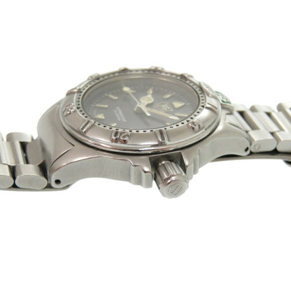 Tag Heuer Professional 200M Wf1411-0 Stainless Steel Grey Quartz Watch 0555Tag Heuer