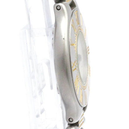 Cartier Must 21 Gold Plated Steel Quartz