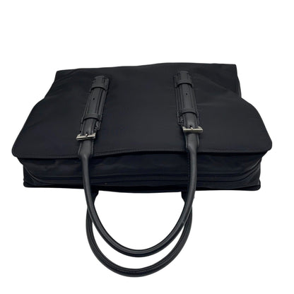 Coach Nylon And Leather Tote Bag