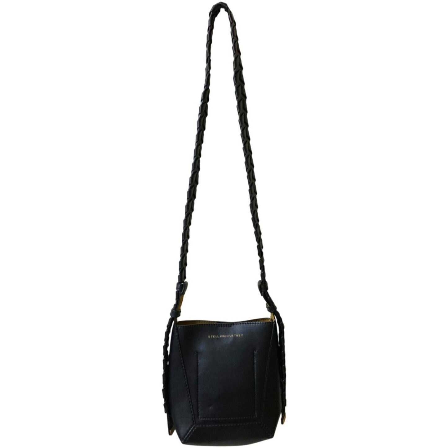 Stella Mccartney Small Hobo Shoulder Bag In Black