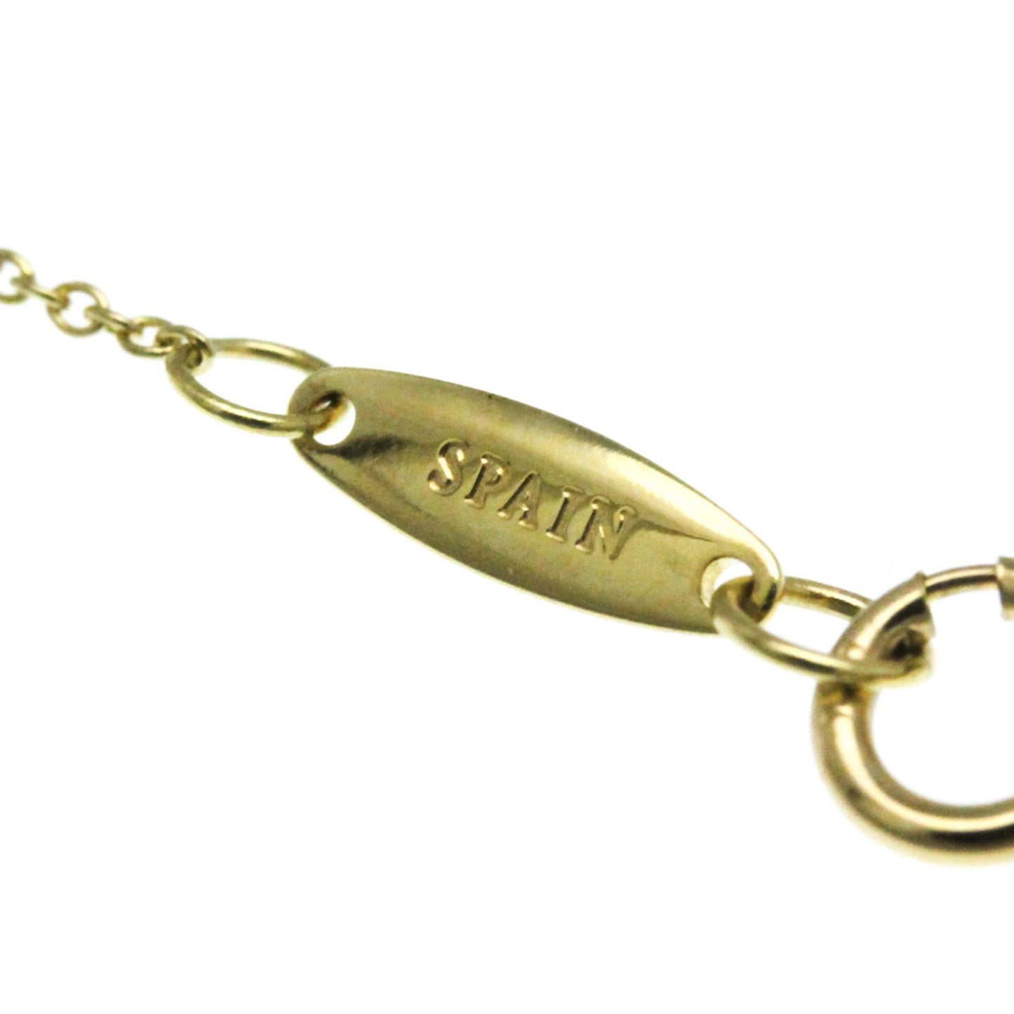 Tiffany Bean Necklace Extra Mini Yellow Gold (18K) No Stone Men