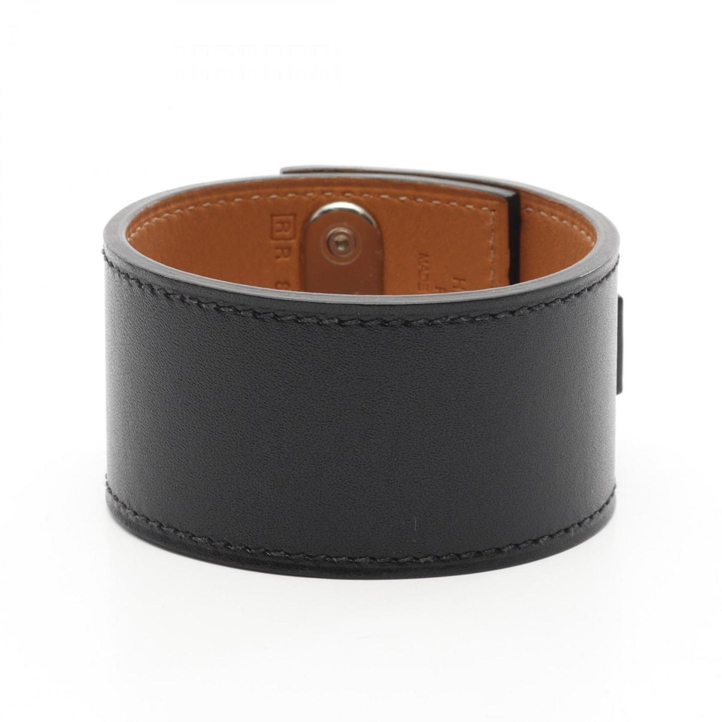 Hermes Hermes Intense Bangle Leather Stainless Steel