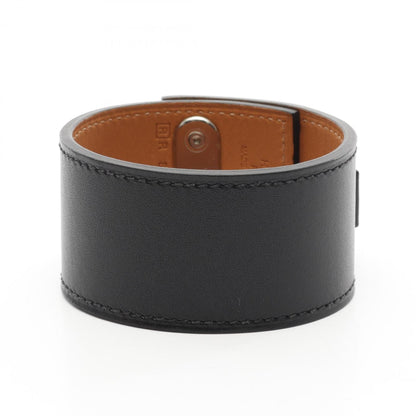 Hermes Hermes Intense Bangle Leather Stainless Steel