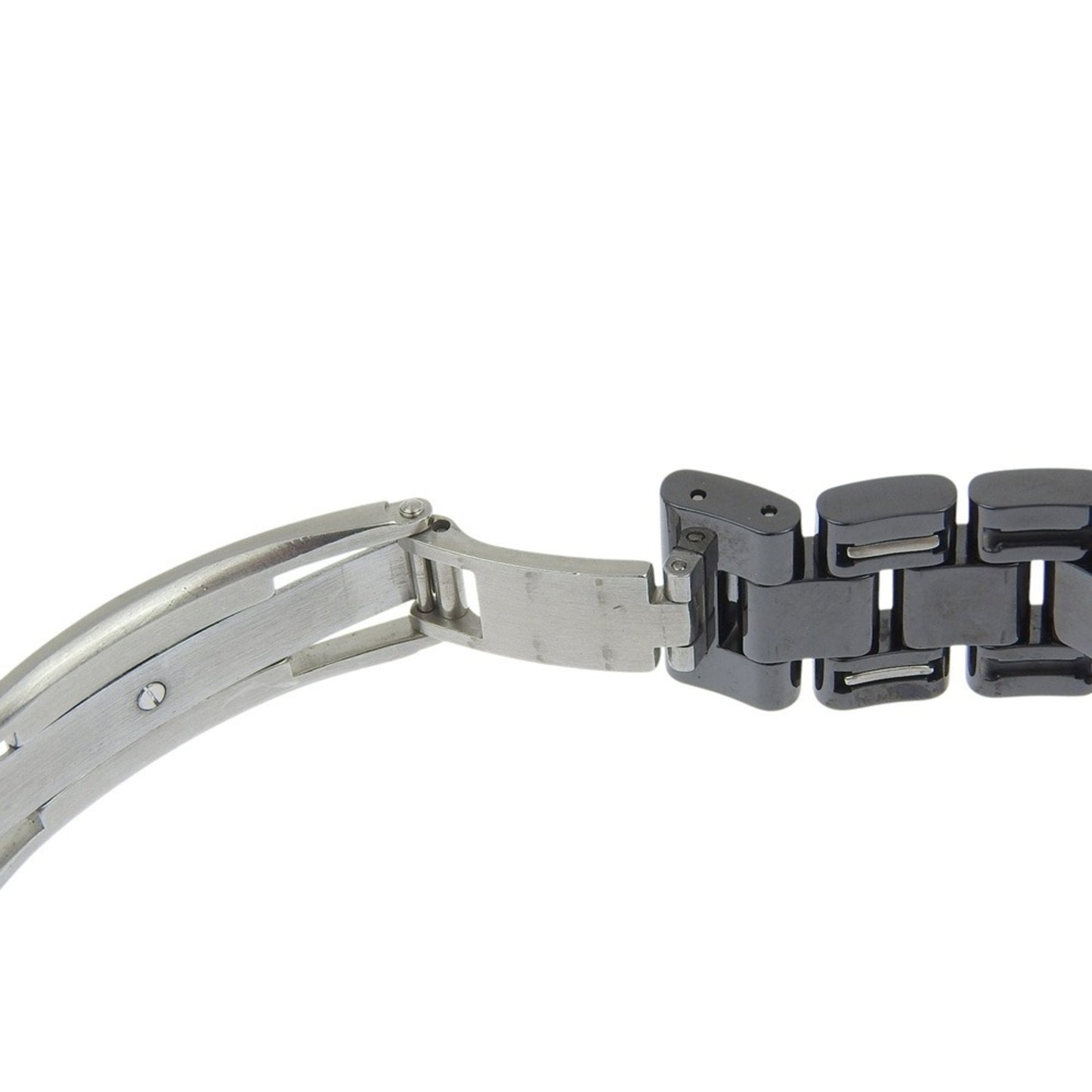 Chanel J12 Watch H0682 Ceramic Quartz Analog Display Black Dial