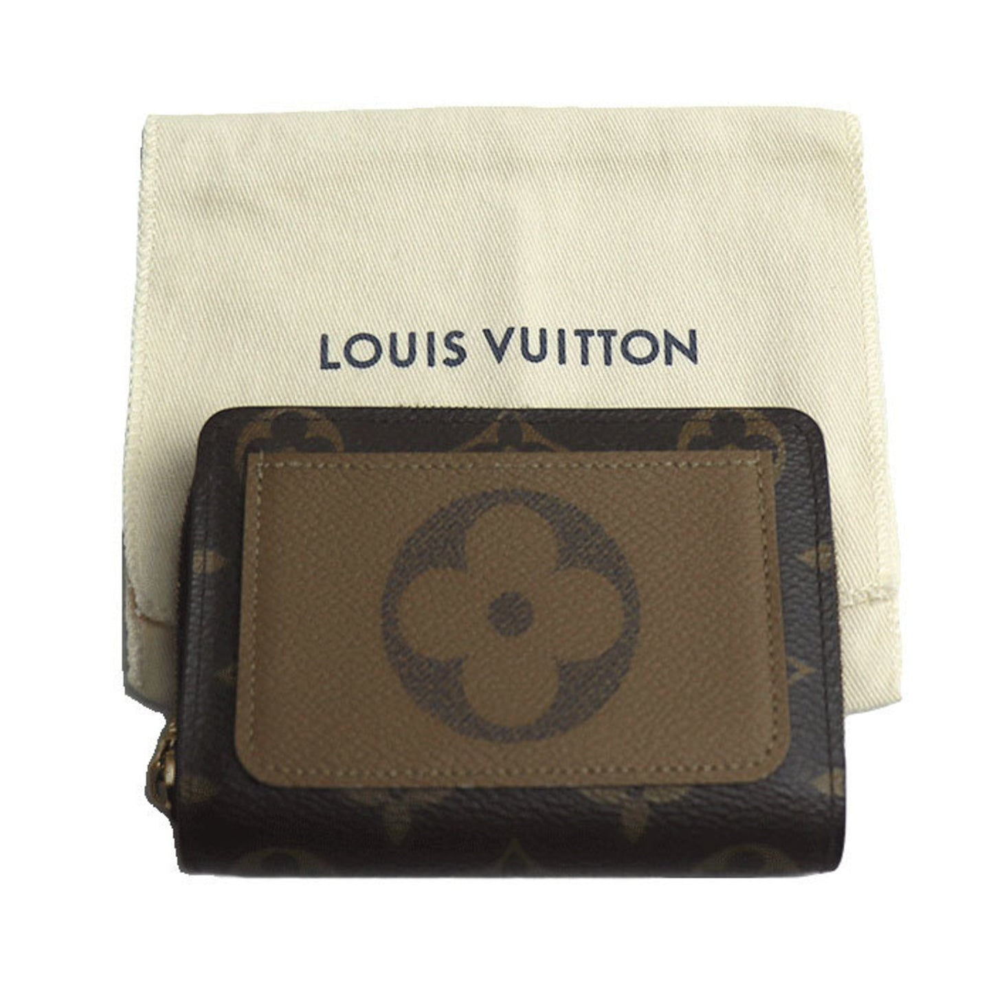 Louis Vuitton Louis Vuitton Portefeuille Lou Bi-Fold Wallet Monogram Reverse M81461