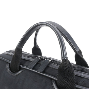 Gucci 131205 Leather 2-Way Briefcase/Tote Bag In Black