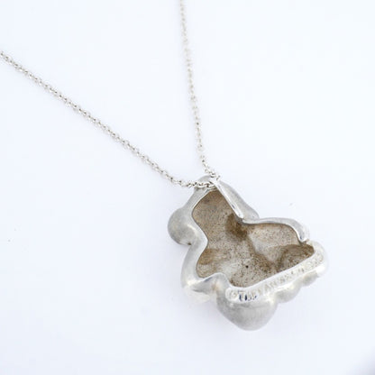 Tiffany Teddy Bear Necklace In Silver 925 .