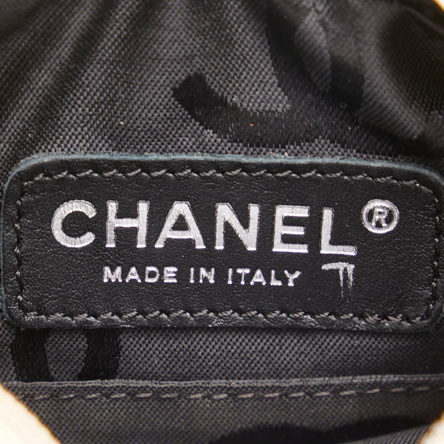 Chanel Cambon Line Coco Mark Shoulder Bag In Beige