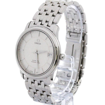 Omega De Ville Prestige Steel Automatic Mes Watch 4500.31 Polished
