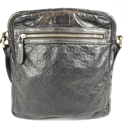 Gucci 201448 Guccissima Gg Pochette Shoulder Bag In Shimmering Leather