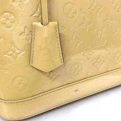 Louis Vuitton Handbag Alma Pm Yellow Monogram Vernis Citrine M90101 Patent Leather Fl4113 Louis