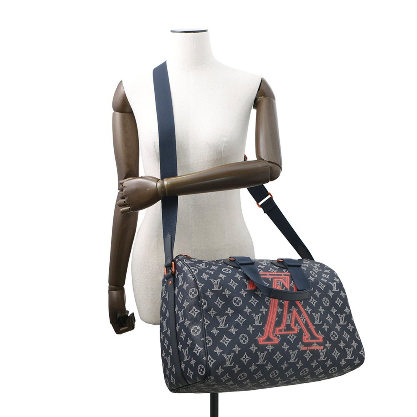 Louis Vuitton Boston Bag Monogram Ink Upside Down Speedy Bandouliere 40 M43697 Louis Vuitton