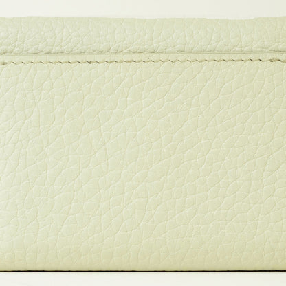 Louis Vuitton Portefeuille Capucines Xs Taurillon Leather White Tri-Fold Wallet