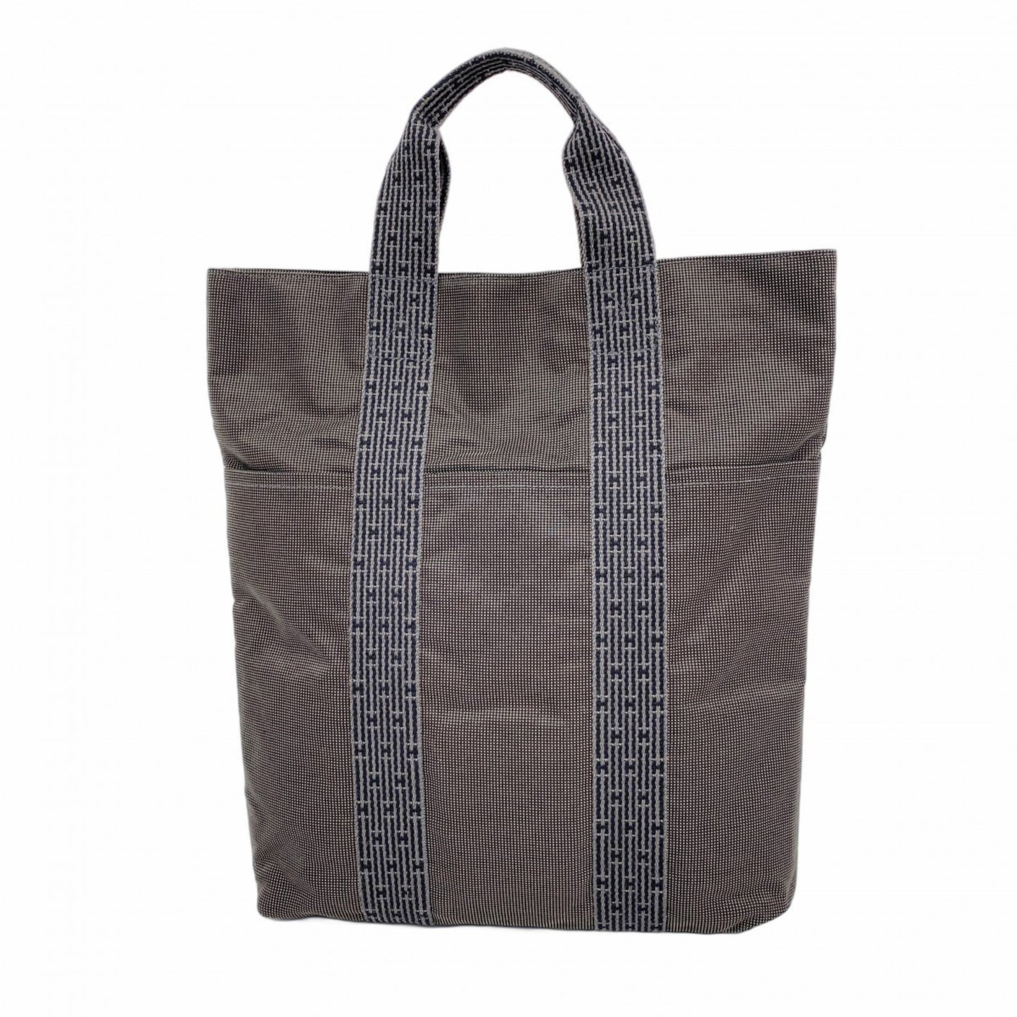 Hermes Herms Airline Cabas Canvas Tote Bag