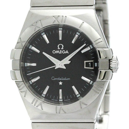 Polished Omega Constellation Date Quartz
