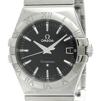 Polished Omega Constellation Date Quartz