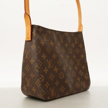 Louis Vuitton Monogram Looping Mm Shoulder Bag M51146 Brown