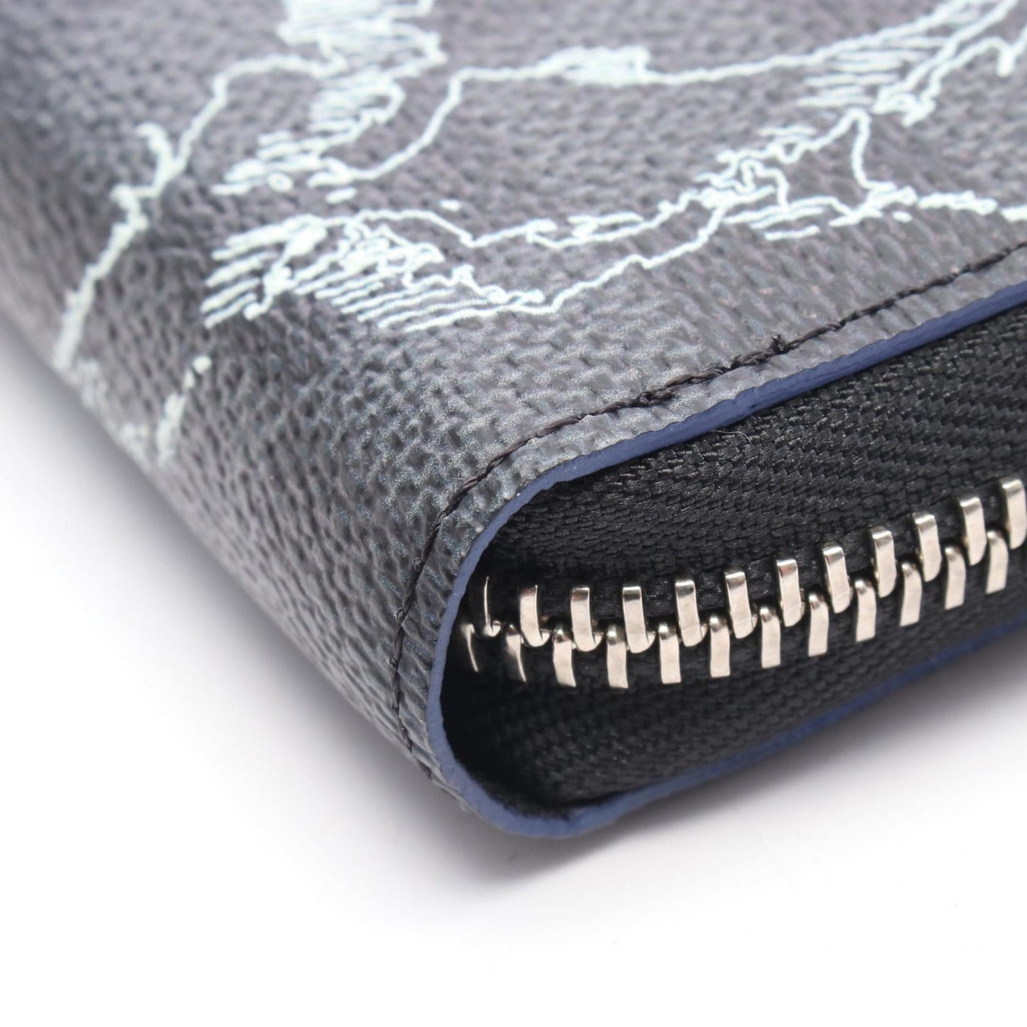 Louis Vuitton Zippy Organizer Nm Damier Graphite Round Wallet For Men