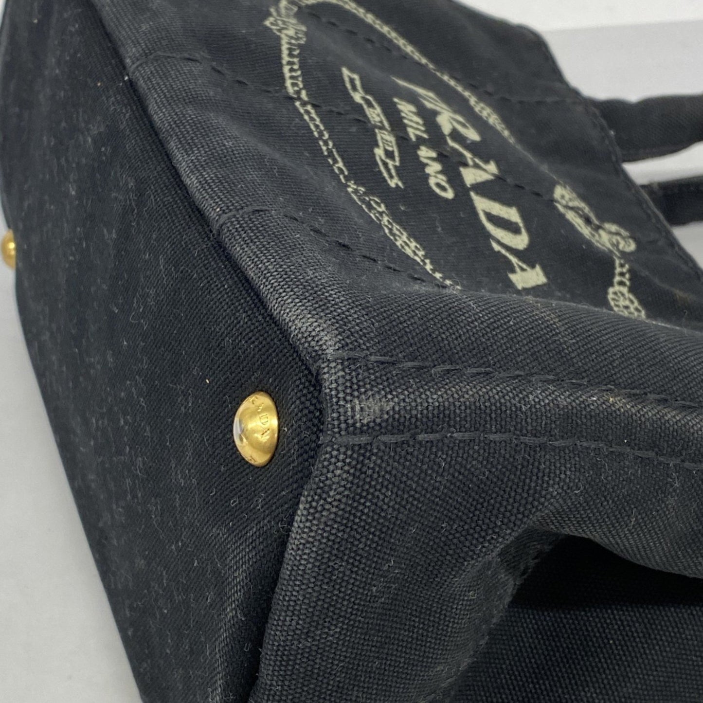 Prada Canapa Canvas Handbag